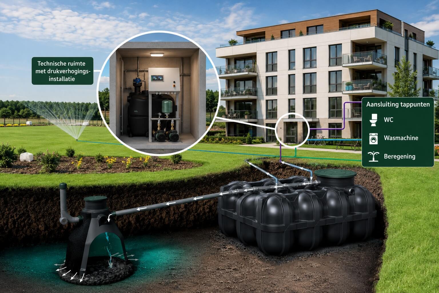 Raintank RT-5000 als basis voor duurzaam waterbeheer