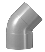 HWA bocht 45' 80 mm mof/spie
