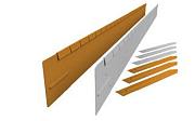 flexline 100 & 150mm corten staal