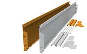 flexline 240mm corten staal