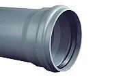 Rioolbuis SN2 110x2,2 manchet/mof per/meter L=5meter