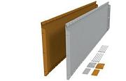 flexline 400 & 560mm corten staal 