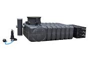 Ondergrondse tank met schacht