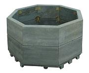 Ecoo Bloembak Aesculus achtkant 27cm