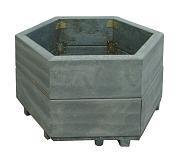 Ecoo Bloembak Aesculus zeskant 27cm