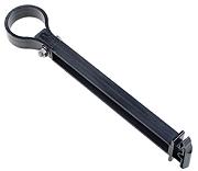 Paalklem afstand isolator lint