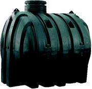 HDPE ondergrondse tank type cu horizontaal