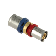 Bonfix alu-pers rechte verloopkoppeling 20x16mm