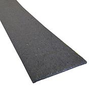 Ecolat recht 19cm x 10mm 2m per 4 stuks ZWART