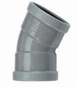 Riool bocht manchet 30' mof/mof