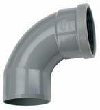 Riool bocht manchet 90' mof/spie