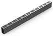 ACO hexa slimline 1meter inclusief zwart designrooster