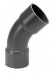 PVC bocht 45', handgevormd