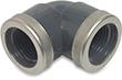 PVC fitting nr. 90 rvs-ring