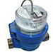 Watermeter single jet drooglopend