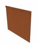 Kantopsluiting - Corten Staal geplet