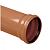 PVC afvoerbuis sn4 ringmof Bruin