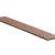 Ecolat recht 14cm x 10mm 1,2m prijs per 4 stuks BRUIN