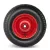 Kruiwagenwiel 400x8 luchtband rood