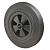 Wiel kunststof velg 100x30 rollager