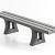 Ecoo Parkbank zonder leuning 200x38x80cm INCL. KLEURTOESL