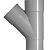 HWA T-stuk 45' 