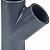 PVC T-stuk 45'