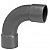 PVC bocht 90' handgevormd