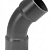 PVC bocht 45', handgevormd
