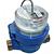 Watermeter single jet drooglopend