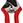 Snoeischaar professioneel rood