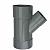 Riool T-stuk 45' 110x75 mm