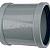 Riool steekmof 125 mm manchet