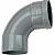 Riool bocht 90' manchet/spie 110