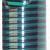 Vijver spiraalslang groen 40x46mm