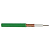 Coax kabel en verbindingen Coax-kabel 12 75ohm groen grondkabel 100meter