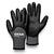 x-pro-dry werkhandschoenen Winterhandschoen x-FROST grijs/zwart maat 10