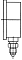 Manometer RVS glycerine onder aansluiting