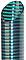 Vijver spiraalslang groen 40x46mm