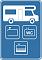 Pictogramplaat camperservice