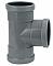 Riool T-stuk 90' 200mm manchet/manchet/spie
