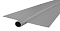 Twinbuis 22mm aluminium per/meter