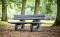 Parkbank met leuning