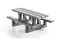 Ecoo Picknickset kinderen gemonteerd 150x90x55cm