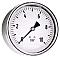 Manometer RVS glycerine achter aansluiting