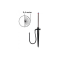 Rainbird Jet spike Rainbird jet spike 180' (blauw)