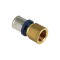 Alu pers schroefbus