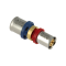 Bonfix alu-pers rechte verloopkoppeling 20x16mm