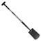Spade met hals anthrasiet grijs glasfiber steel