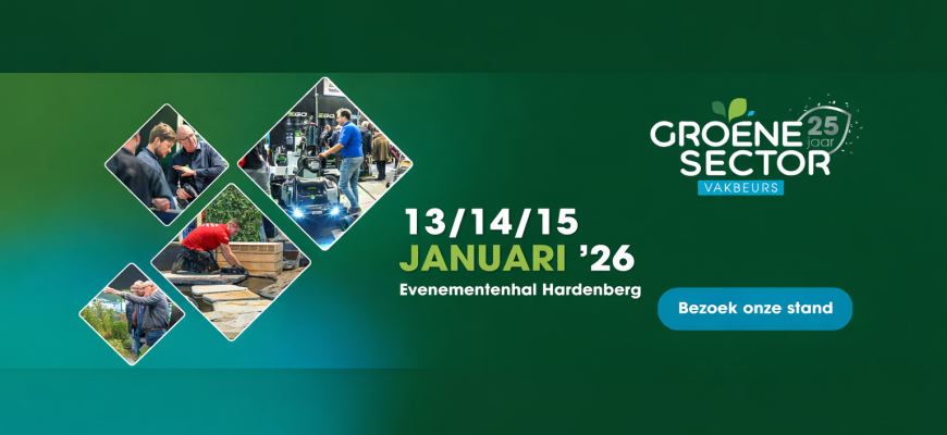 Groen Sector Vakbeurs 2026 in Hardenberg voor groenprofessionals